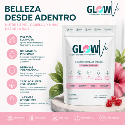 Glowve Beauty Gummies | Piel Radiante Desde Adentro
